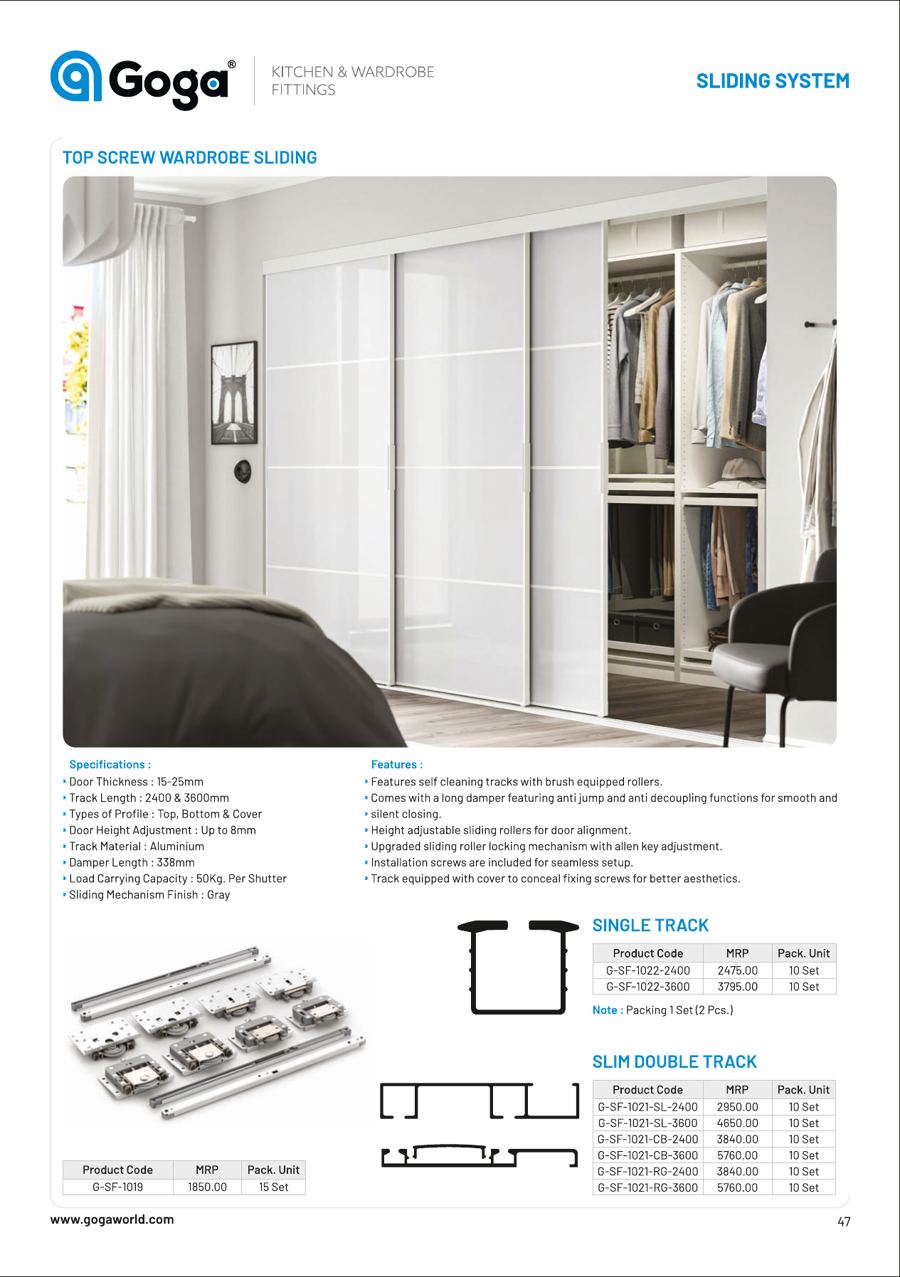 Goga Sliding Systems