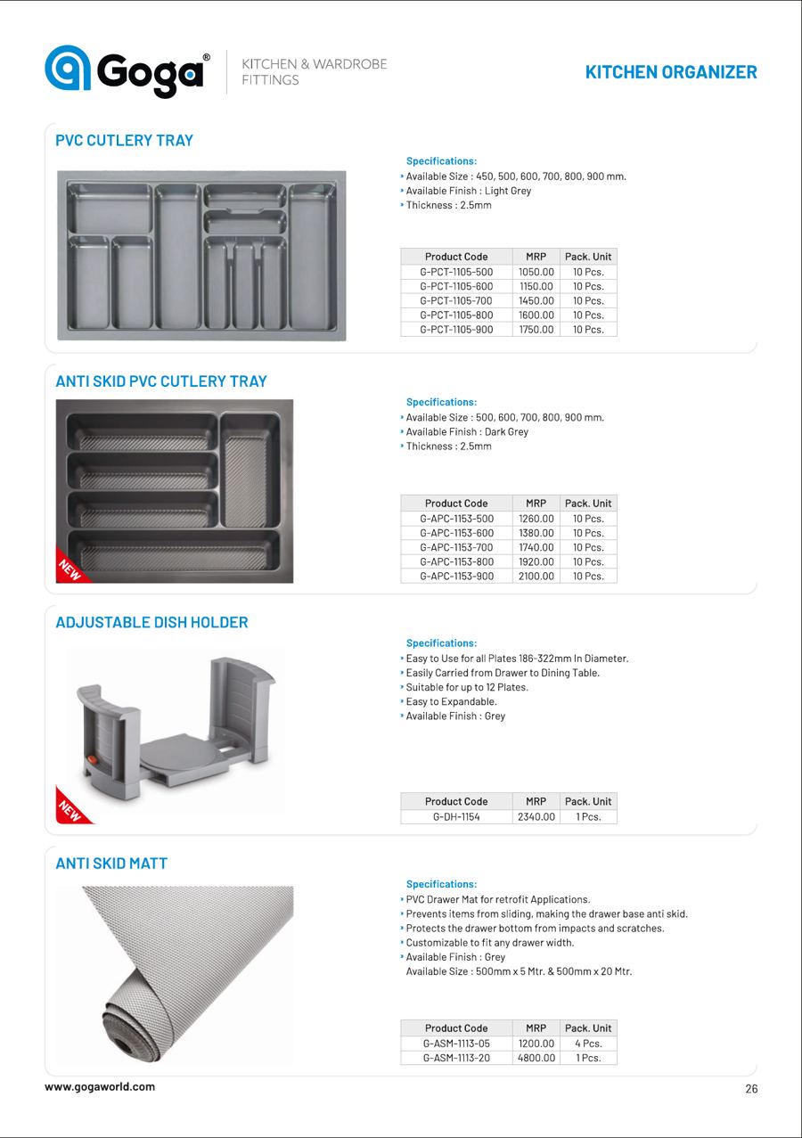 Goga Kitchen Organizers